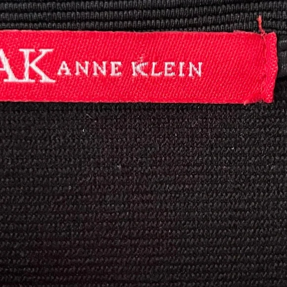 Anne Klein Black Long Sleeve Top - Picture 4 of 5